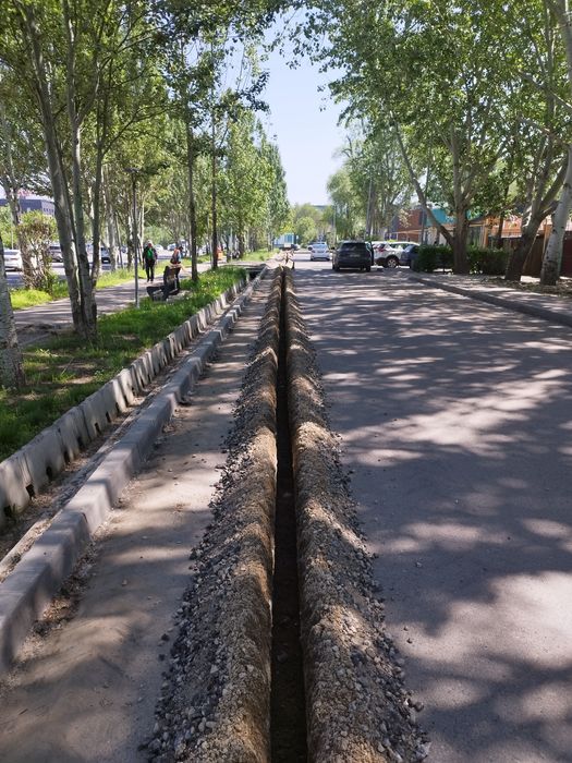 Услуги асфальторез бара и траншеекопател