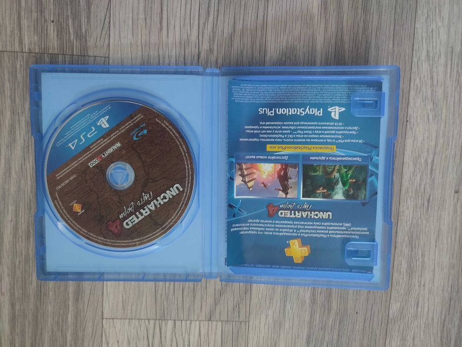 Диск Uncharted 4