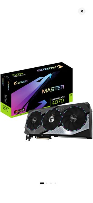 Rtx 4070 Gigabyte Aorus Master 12G