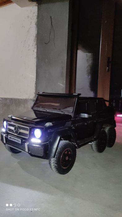Детский электромобиль Mercedes AMG G63 ABL-1801 6х6 (гелен)