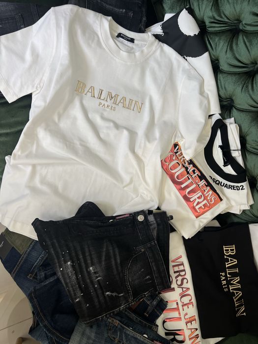 Tricou Versace Dsquared2 Balmain