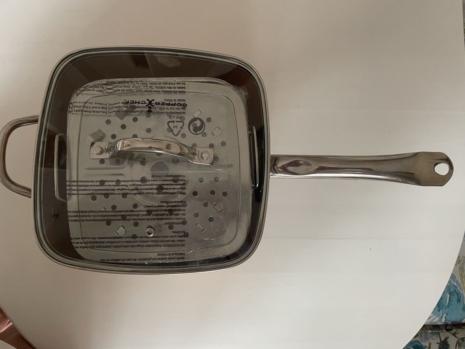 Copper Chef Pan - дълбок тиган с незалепващо покритие