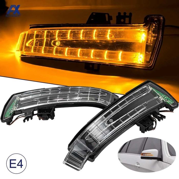 LED мигачи за огледало Mercedes A/B/C/E/CLA/GLA/GLK (Canbus)