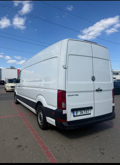 VW Crafter 2018 2.0 TDI 140 CP – 128.779 km – XXL Lungime totală: 6.836 mm – Plus TVA