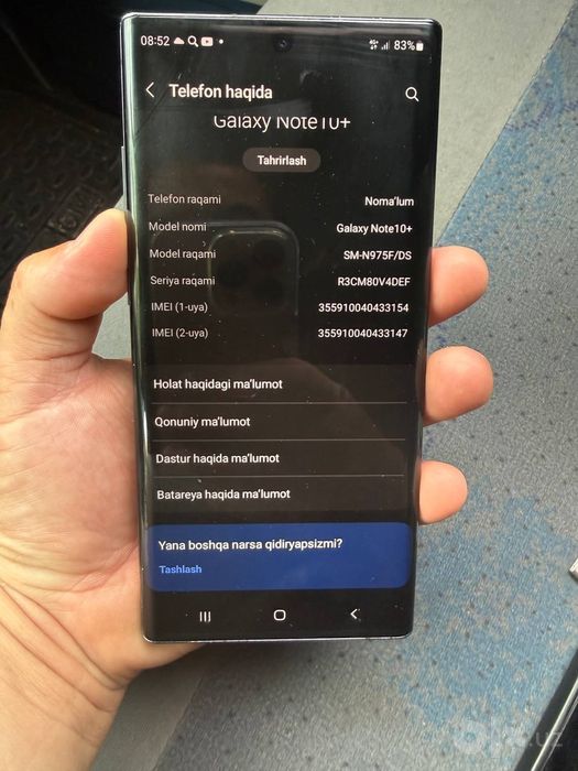 Samsung galaxy note 10+