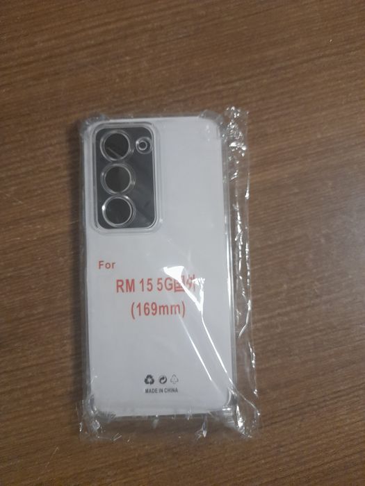 Силиконов кейс Redmi 15C прозрачен