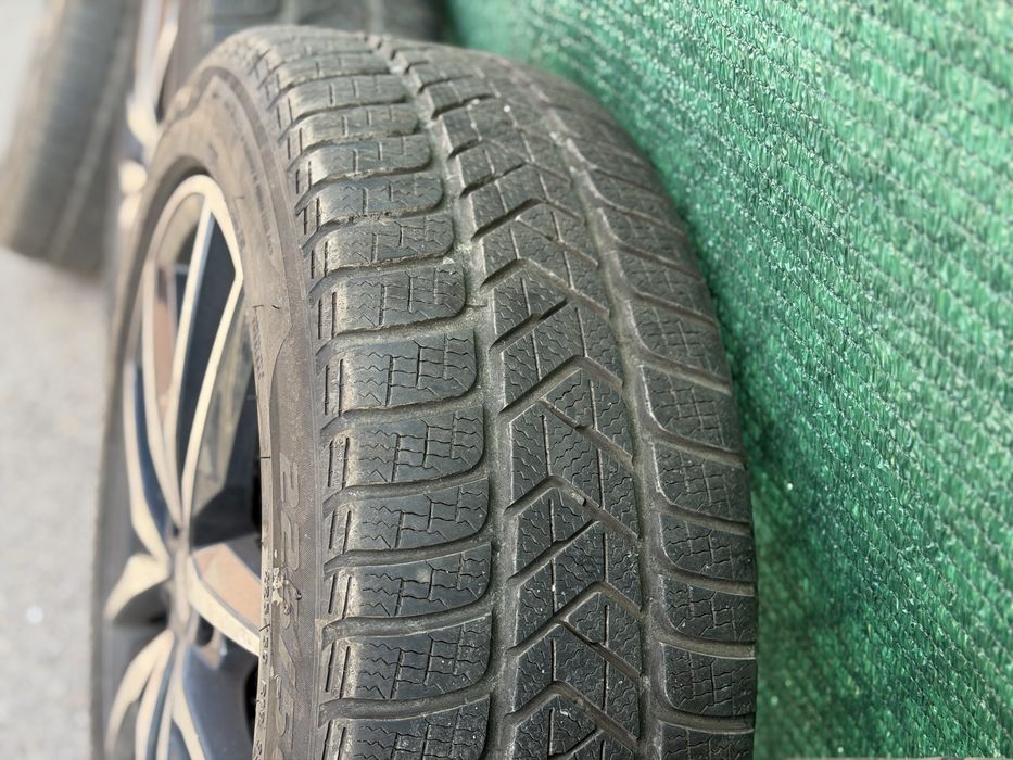 Джанти с гуми 5х112 18 225/45/18 зимни гуми пирели AUDI BMW MERCEDES