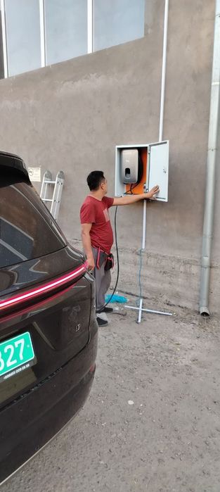 Установка зарядное устройство для Электромобилей.
7квт зарядка установ