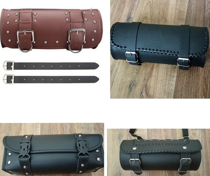 Кожена чанта за мотор, цилиндър, няколко модела