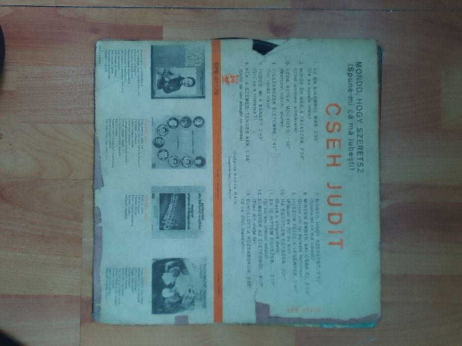 Vinil disc ungurești