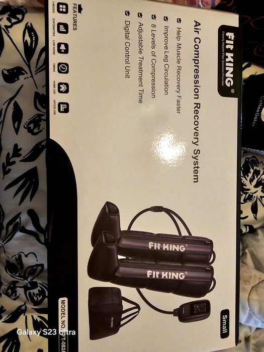 КОМПРЕСОРЕН МАСАЖОР ЗА КРАКА