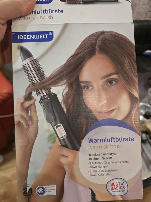 Маша за коса с горещ въздух