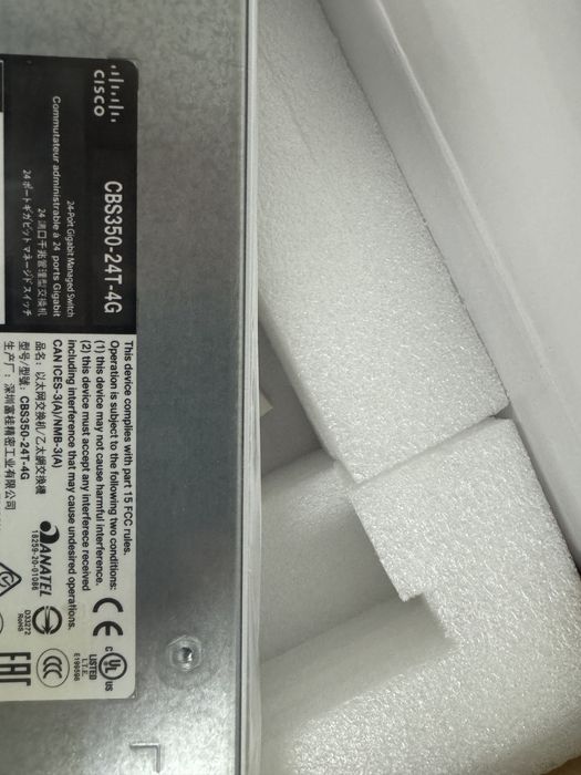 Router Cisco businees 350s / Nou |