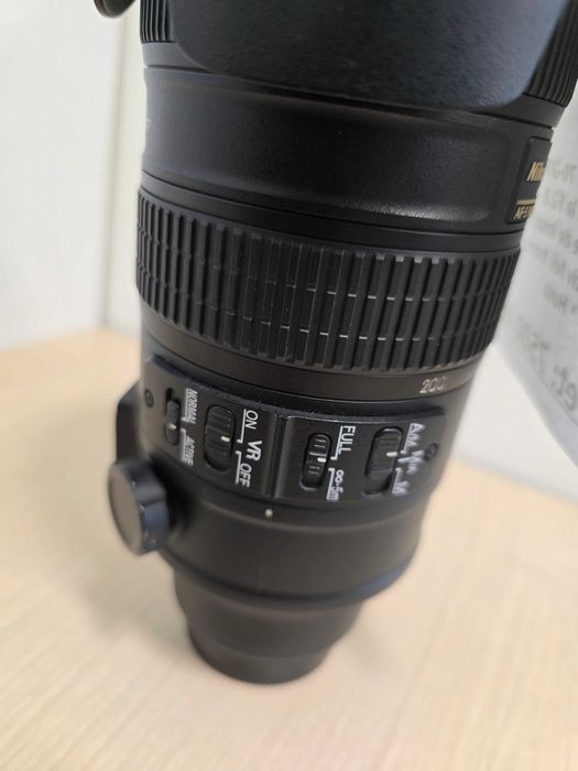 Obiectiv Nikon 70-200mm F2.8 AF-S (ECA27 b.48057)garantie 2 ani