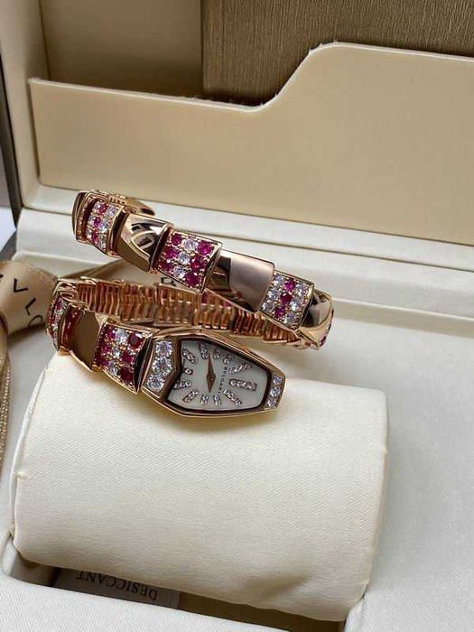 Кварцов дамски часовник Bvlgari Serpenti Jewelry