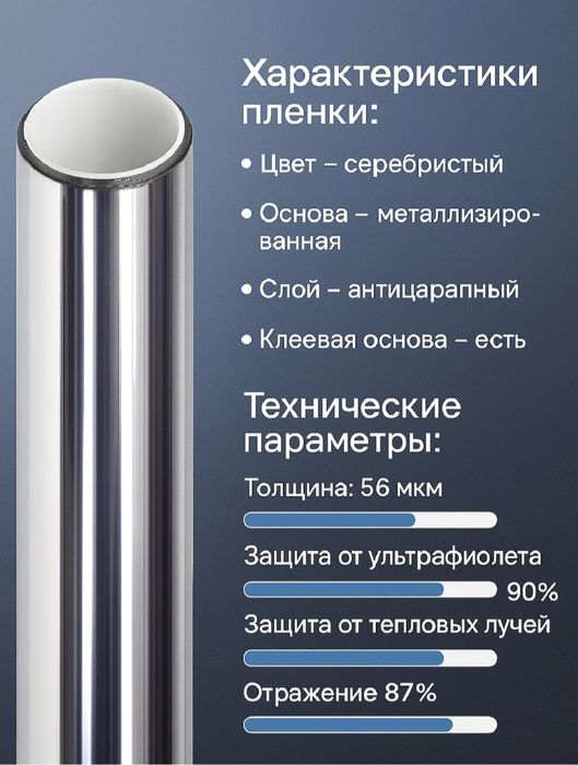 Солнцезащитная Пленка Тонировка на окна 
Bin