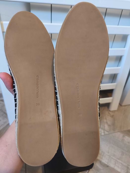 Оригинални еспадрили на Karl Lagerfeld , в отлично състояние