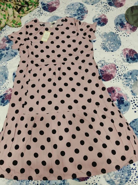 Платье хлопок большого размера