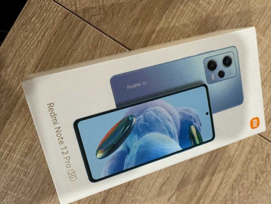 Xiaomi Redmy Note 12 Pro 5G 128GB ROM,6GB RAM +5 калъфа