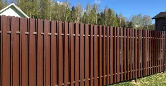 Евроштакетник для забора