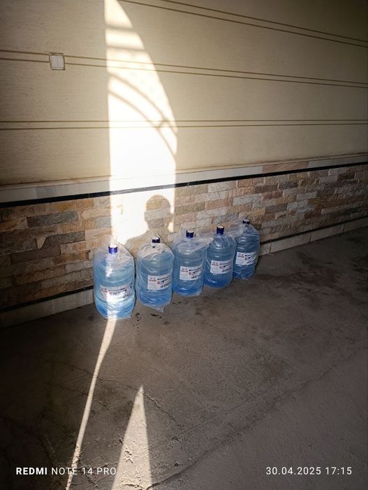 Suv 20L zam-zam qoshilgan ichimlik suvi,