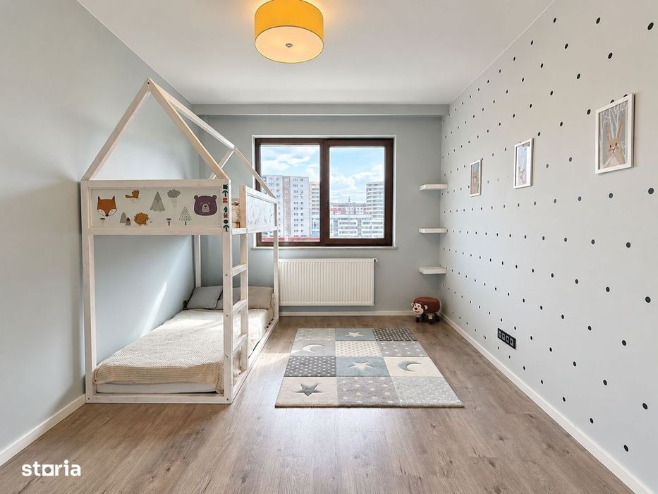 Apartament 3 camere, finisat, parcare, 78 mp, zona VIVO-Metro