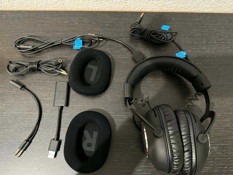 Casti cu microfon Logitech G PRO X Black