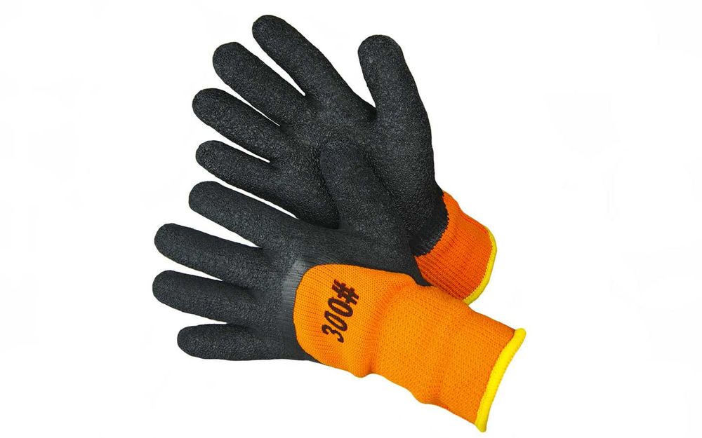 Перчатки рабочие. Перчатки садовые. Перчатки двойные