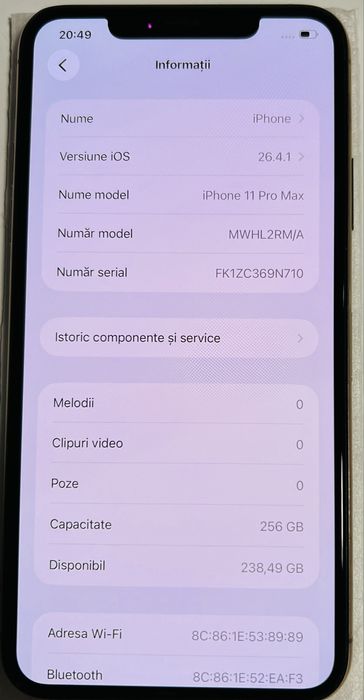 iphone 11 pro max 256gb