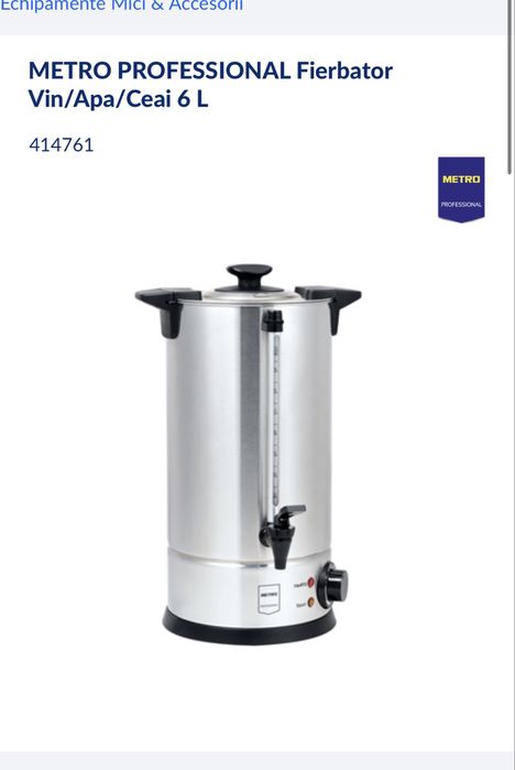 Incalzitor/fierbator apa, ceai, vin, ciocolata calda