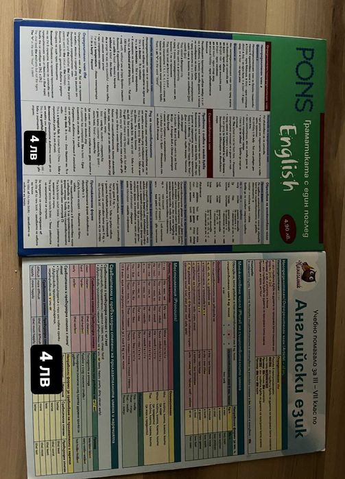 Учебници за 8 и 9 клас