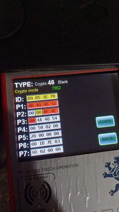 Set Cartele Renault pcf 7952