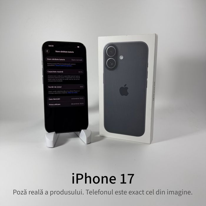 ispotmobile.ro  iPhone 17 256GB Garanție 2 ani