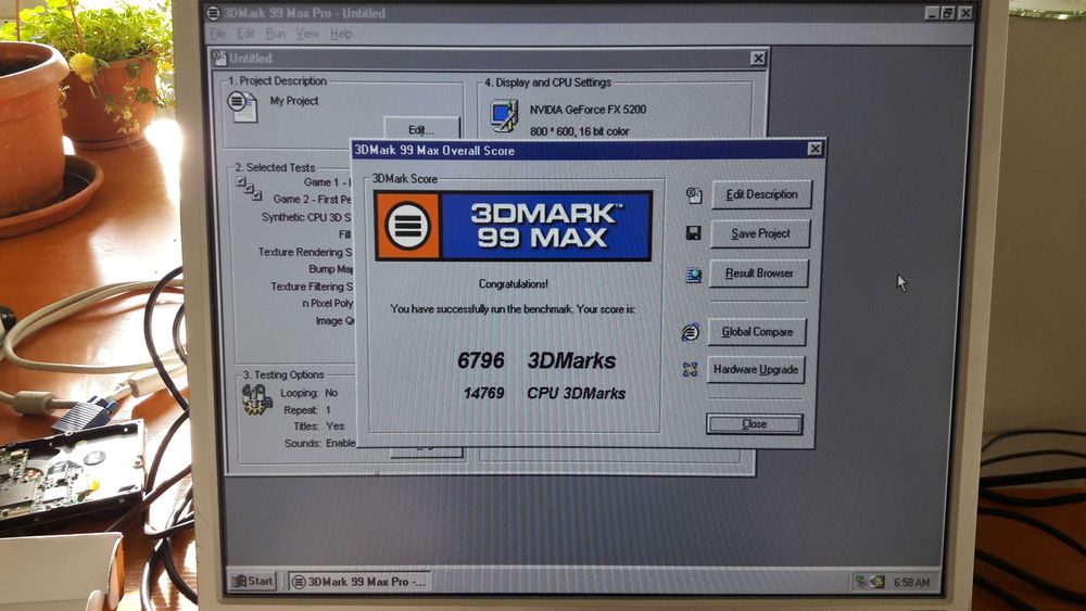 Placa video de colectie nVIDIA Geforce FX 5200 PCI 256MB DDR 128bit