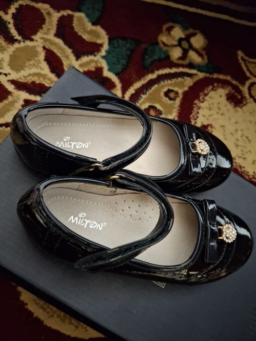 Туфли для школы темно синий