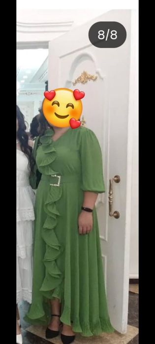 Продам платье зелёный