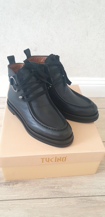 Срочно продам кожаный осенний ботинки