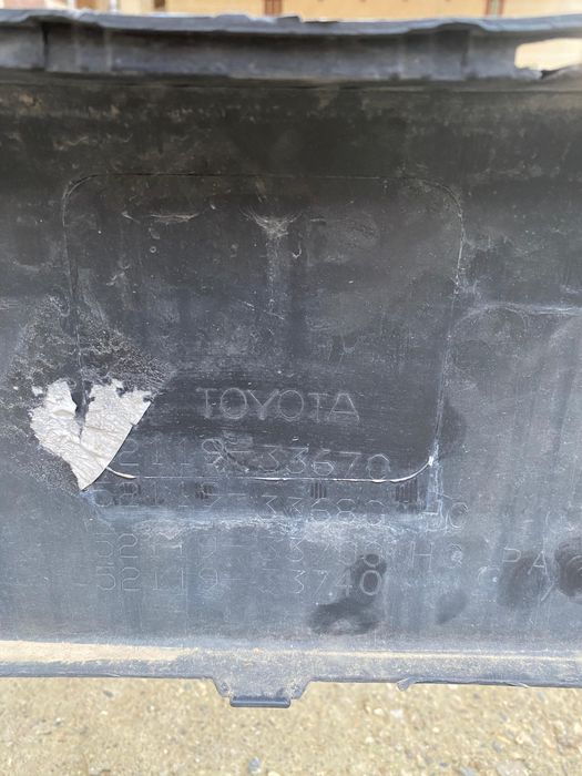 Тойота Камри 50 бампер европейец