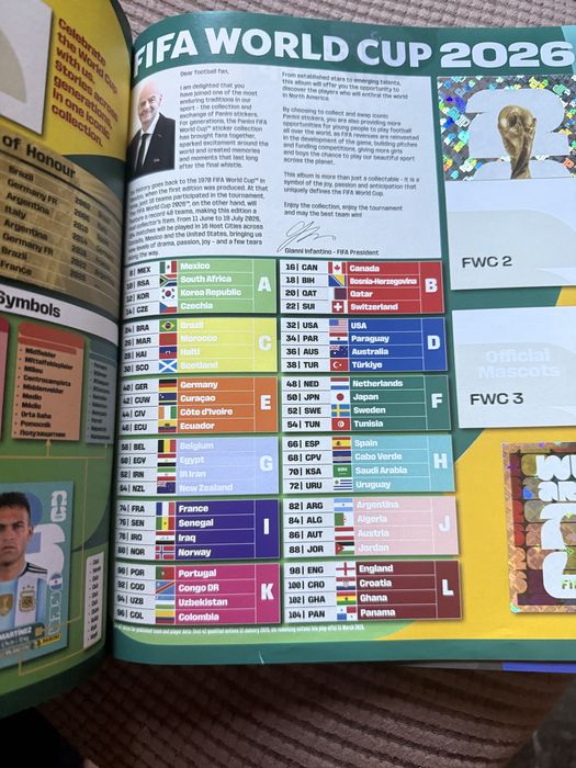 Album Panini World Cup