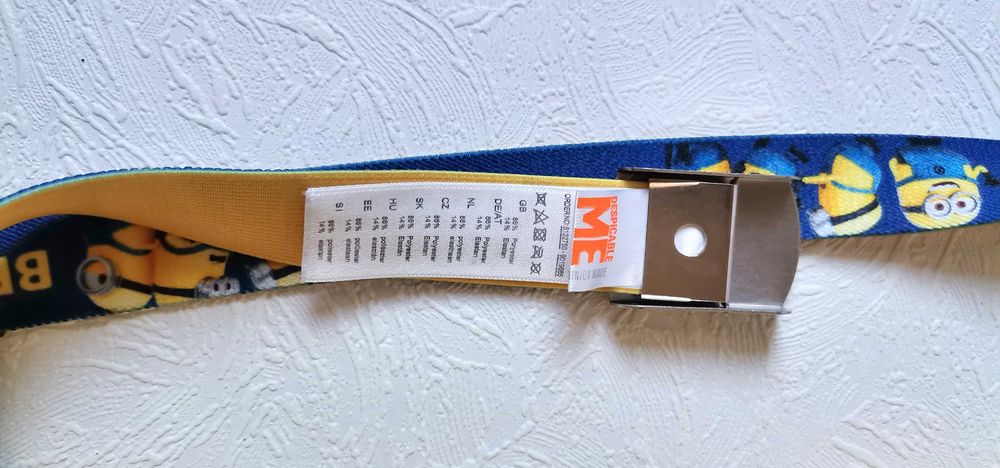 Curea elastica copii MINIONS  Despicable ME NOUA