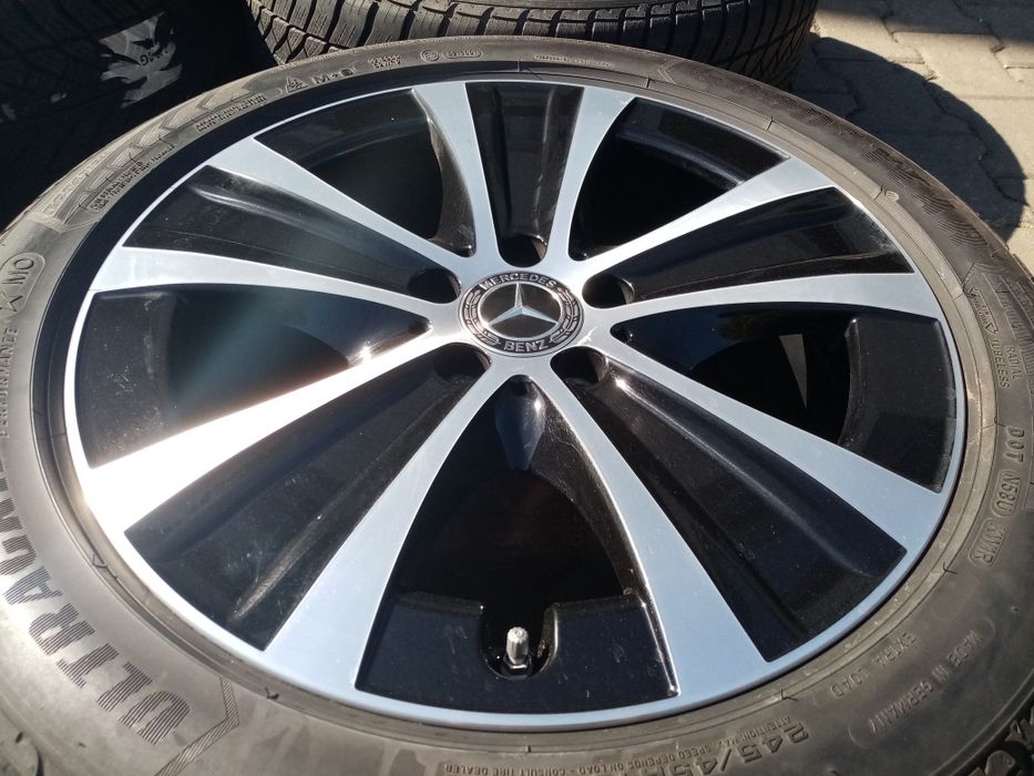 Jante Mercedes E class W 213 pe 18", anvelope iarna Pirelli Dot 2021