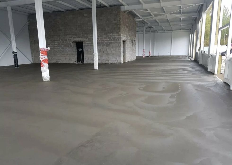 Полы промышленные, эпокисдные, топинг, стяжка