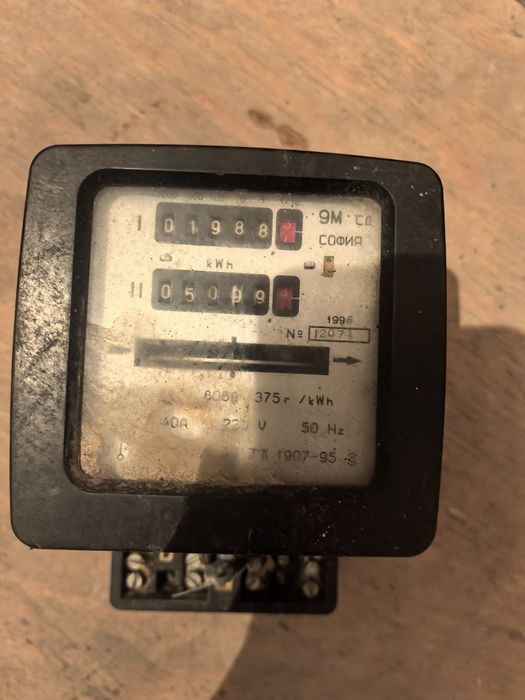 Електромери работещи.