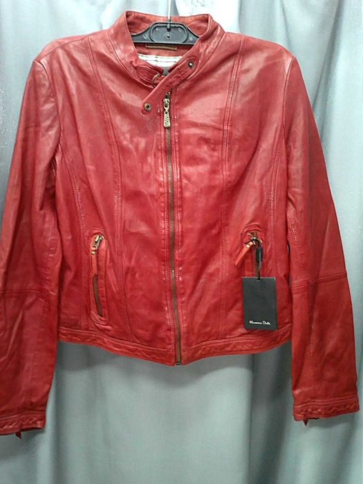 Куртка кожаная Massimo Dutti