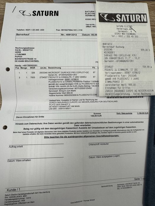 Microsoft surface pro 11 snapdragon arm