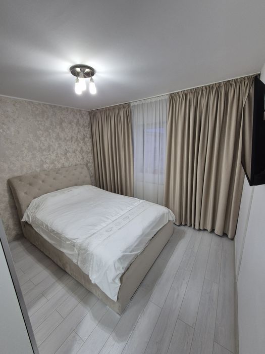 Apartament cu 2 camere  complet mobilat si utilat.