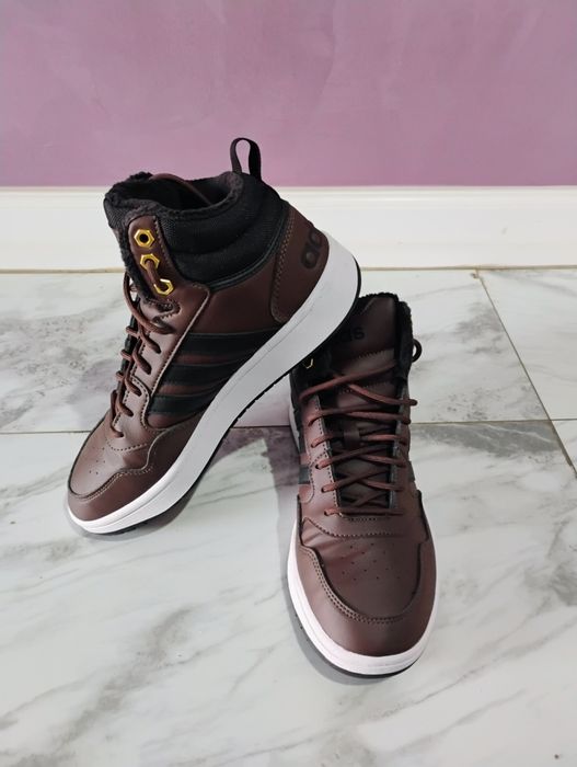 Ghete Adidas Performante Hoops 3.0 Mid Winterzed