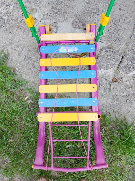 Машина детская, санки