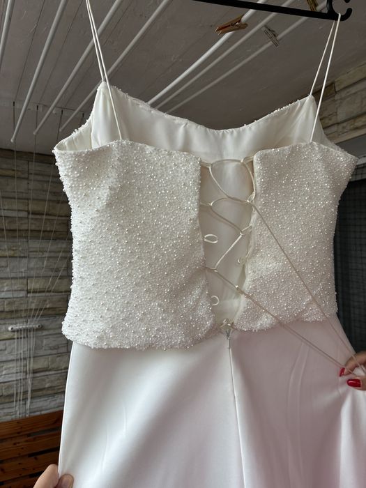 Свтбена рокля закупена от Etsy (Mon Cheri vintage uk 12/us 8/eu 40