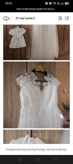 Rochie mireasă bonprix mărime mare